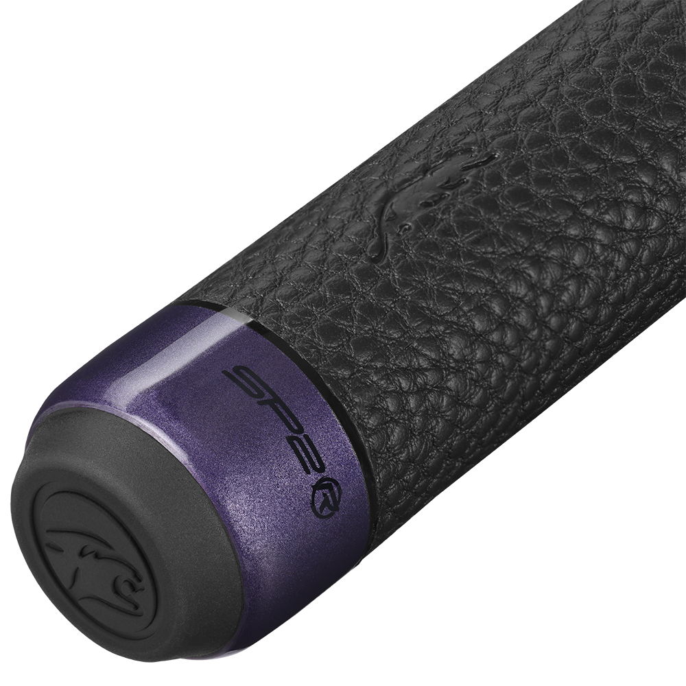 MANCHE PREDATOR SP2 MAUVE MÉTALLIQUE/NOIR 1 UNI-LOC QUICK RELEASE GRIP EN CUIR DE LUXE (FLÈCHE NON-INCLUSE) - ÉDITION LIMITÉE