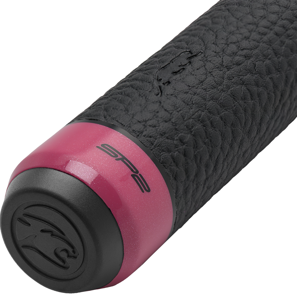 MANCHE PREDATOR SP2 NOIR/ROSE 1 UNI-LOC QUICK RELEASE GRIP EN CUIR DE LUXE (FLÈCHE NON-INCLUSE) - ÉDITION LIMITÉE