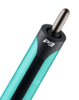 PREDATOR P3 POOL CUE BUTT - PAINTED TEAL WITH BLACK STRIPE  NO WRAP - LIMITED EDITION