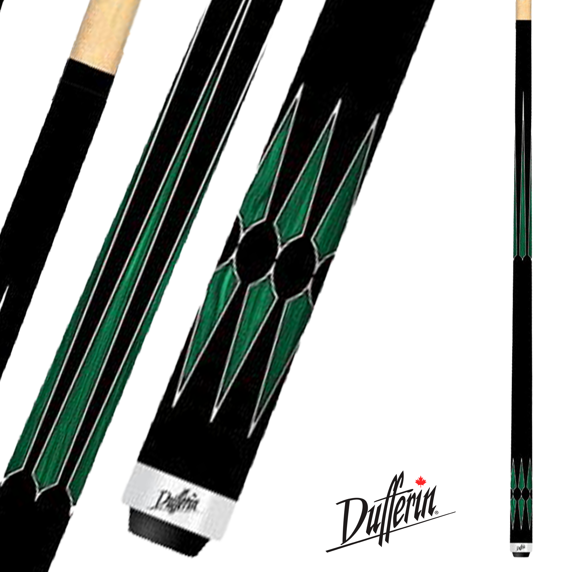 BAGUETTE DE BILLARD DUFFERIN STONE ICK SERIES ICK-3 VERTE 13MM 19OZ