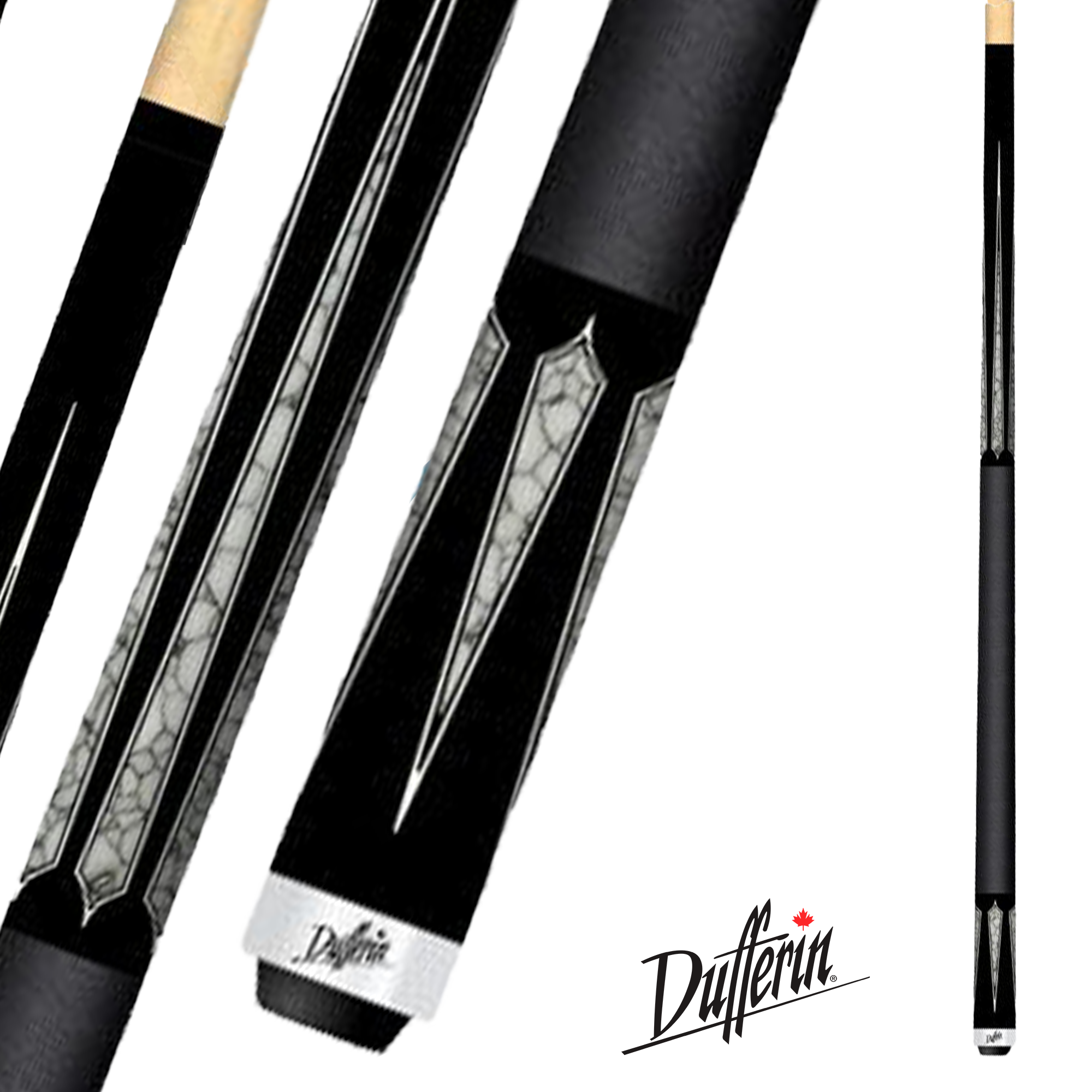 BAGUETTE DE BILLARD DUFFERIN STONE ICK SERIES ICK-2R GRISE GRIP 13MM 19OZ
