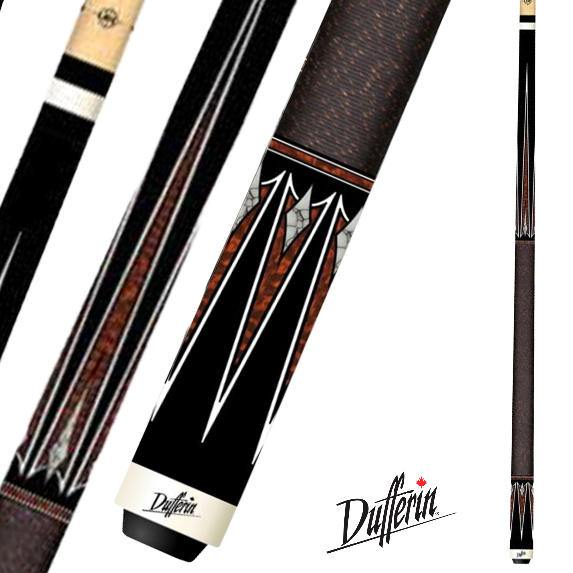 BAGUETTE DE BILLARD DUFFERIN 500 SERIES 547 FLÈCHE TECH ORANGE 13MM 19OZ