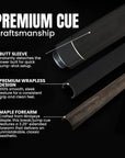 BAGUETTE DE BRIS/SAUT BALABUSHKA GBJBK-2 SANS GRIP NOIRE/BOIS 13MM 19OZ