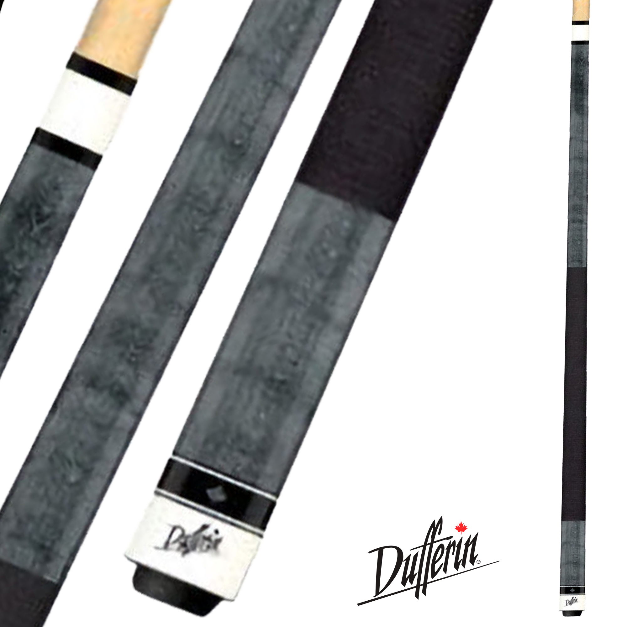 DUFFERIN POOL CUE 230 CLUB SERIES GREY 58" 13MM 19OZ