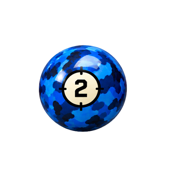 ARAMITH CAMOUFLAGE INDIVIDUAL BALLS 2 1/4