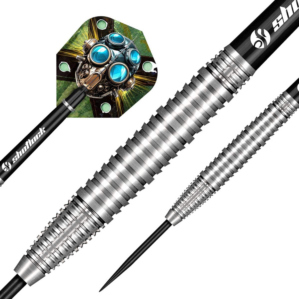 ENSEMBLE DE 3 FLÉCHETTES SHOT BADFLANDS KRUSH - POINTE ACIER FÛT EN TUNGSTÈNE 90%