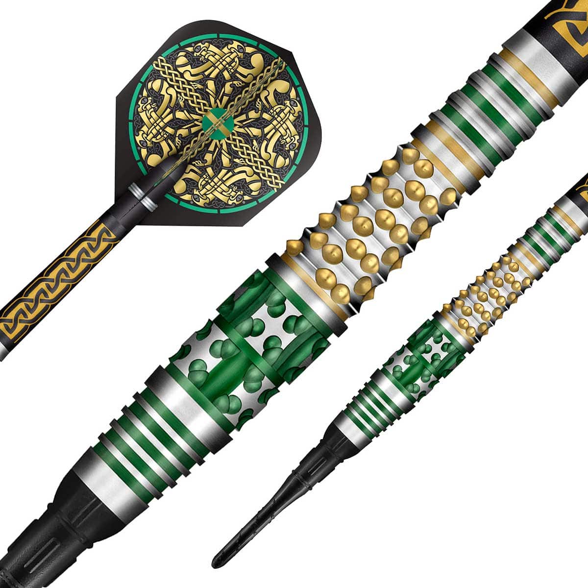 FLÉCHETTES SHOT CELT CERNUNNOS POINTE SOUPLE - BARREAUX EN TUNGSTÈNE À 90%