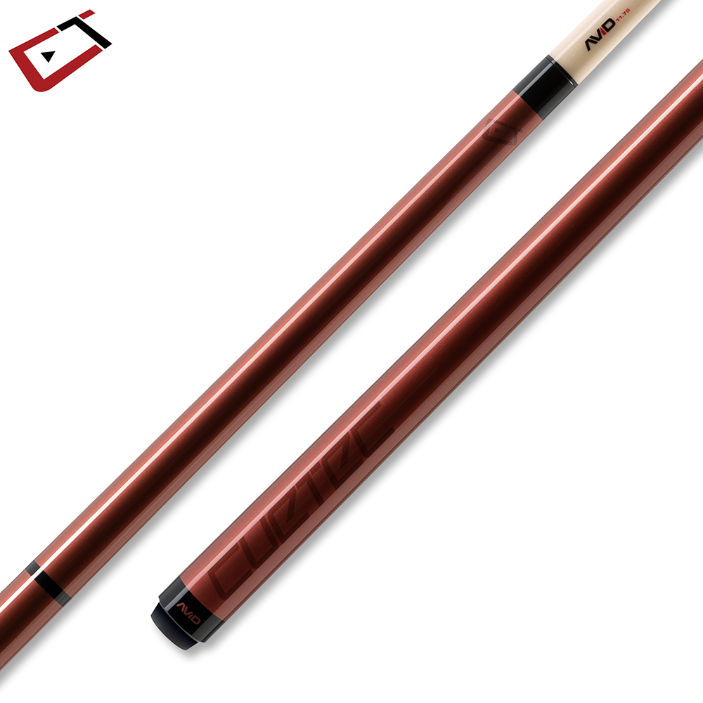 BAGUETTE DE BILLARD AVID CHROMA BORDEAUX SANS CORDE 12.25MM 19OZ