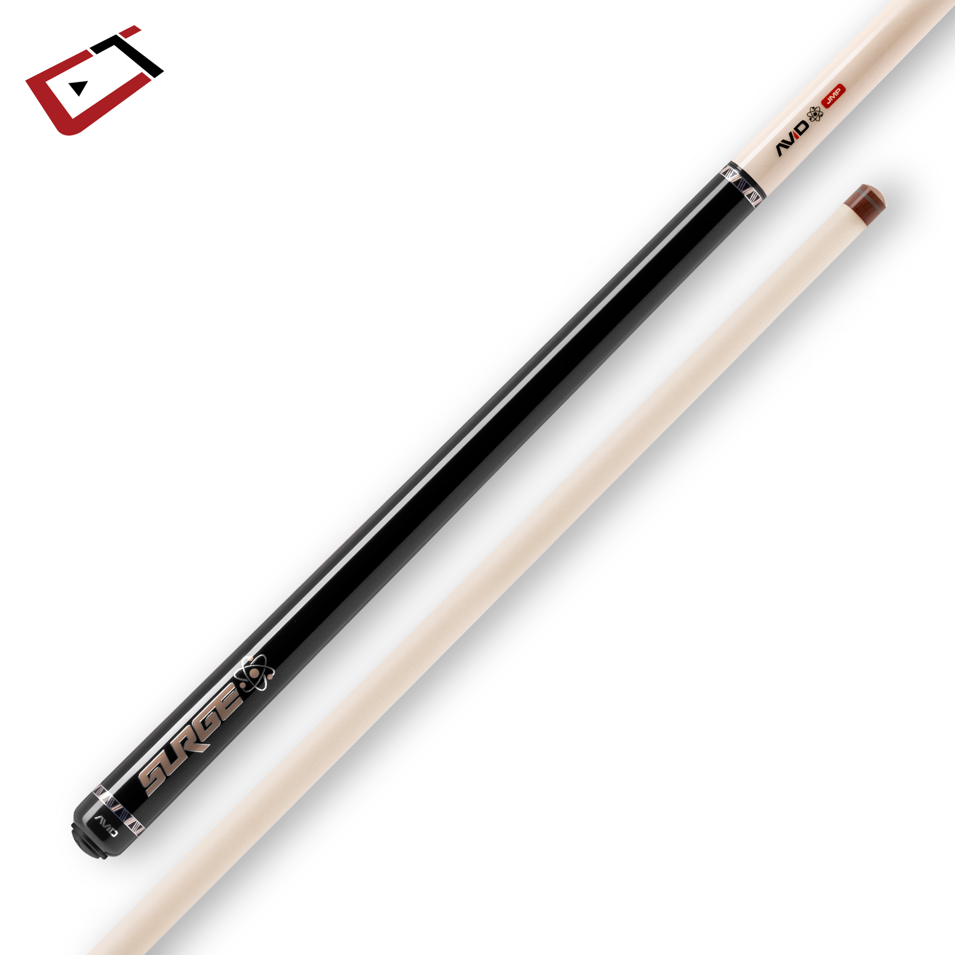 CUETEC AVID SURGE JUMP CUE BLACK/GOLD – Canada Billard