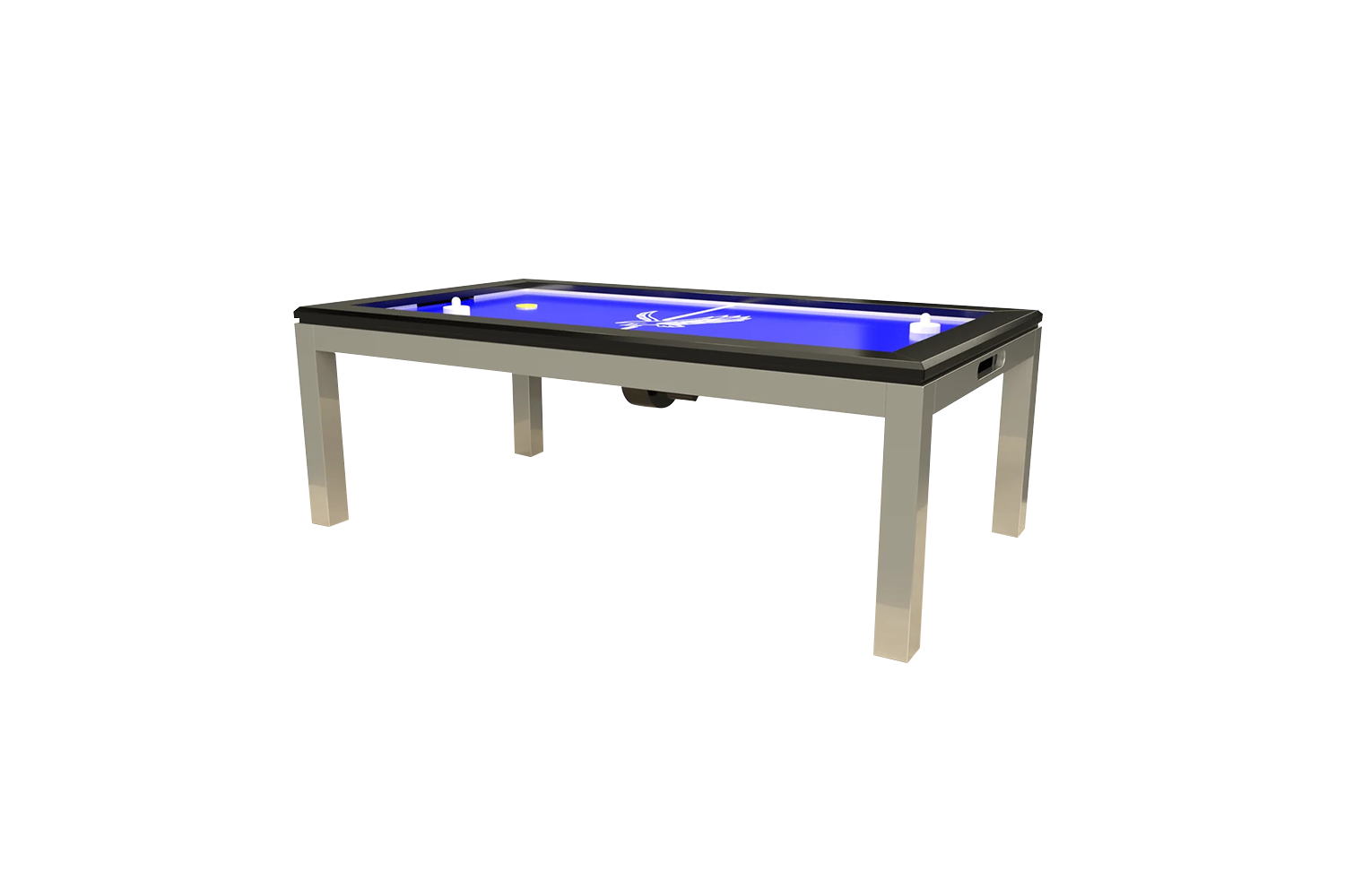 LA CONDO EVOLUTION STAINLESS AIR HOCKEY TABLE