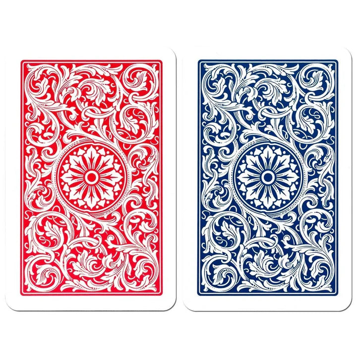 COPAG PLASTIQUE BRIDGE  DECKCARDS 1546 REGULAR RED AND BLUE