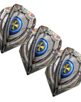 SHOT FUTURE KNIGHTS DARKSTAR DART FLIGHT SET - SMALL STANDARD
