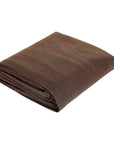 FITTED SQUARE CORNER POOL TABLE COVER - LEATHERETTE