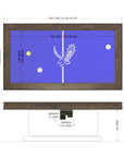 LA CONDO EVOLUTION TABLE DE AIR HOCKEY EN ACIER INOXYDABLE