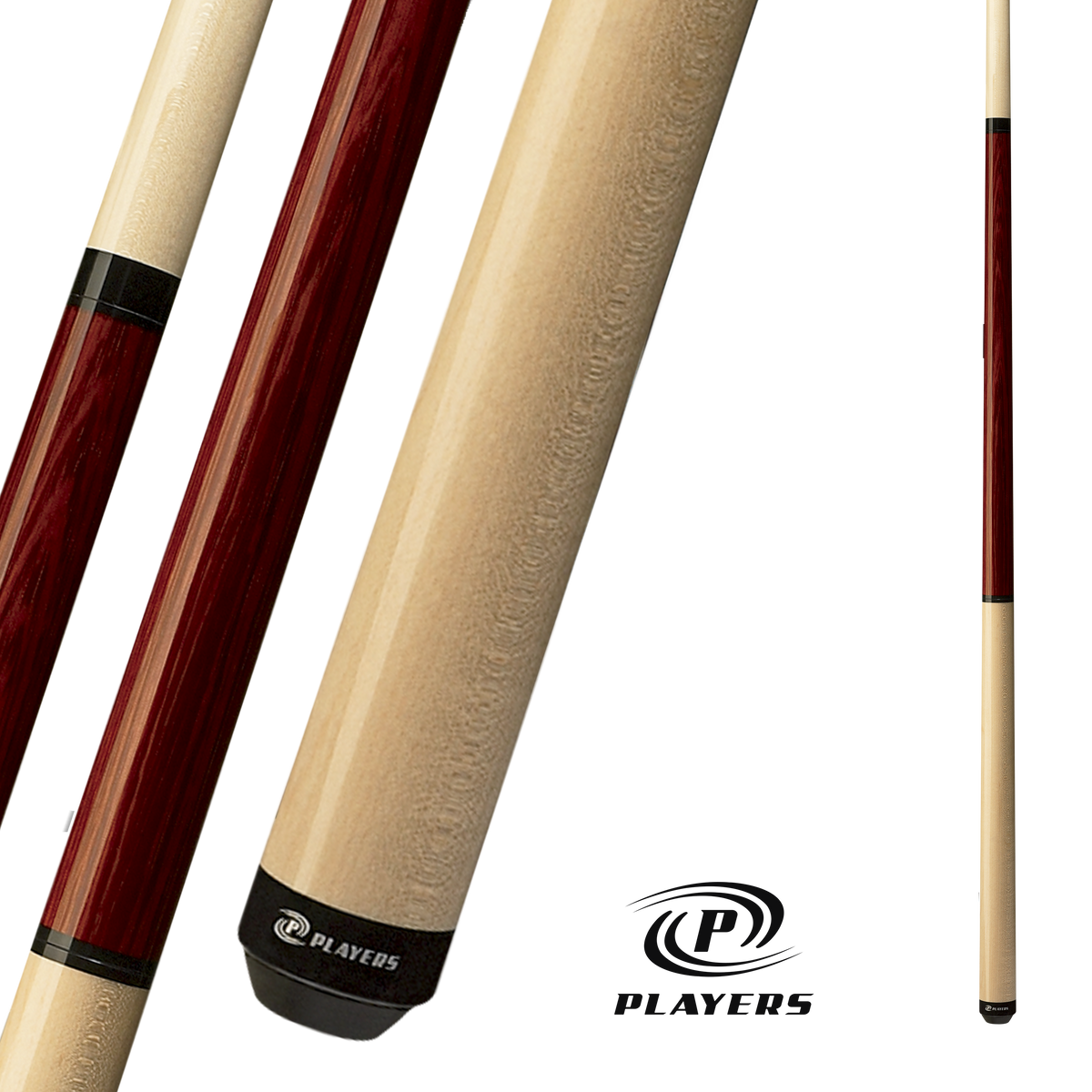 PLAYERS JUMP/BREAK CUE JB8 BEIGE AND BROWN 13MM 19OZ – Canada Billard