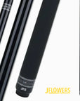 BAGUETTE DE BILLARD JFLOWERS CADEN NOIRE EBONY FLÈCHE FIBRE CARBONE 13MM 190Z