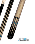 KODA SPORTS KD55BN POOL CUE - BROWN 12.5MM 19OZ