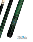 KODA SPORTS KD55GN POOL CUE - GREEN 12.5MM 19OZ
