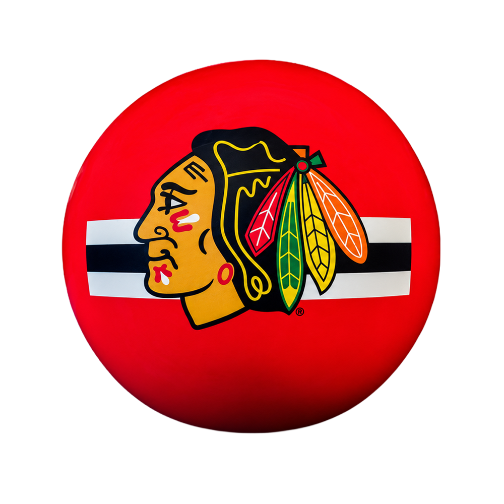GROSSE BOULE DE BOWLING KR STRIKEFORCE 14LBS - LNH BLACKHAWKS DE CHICAGO - ÉDITION LIMITÉE