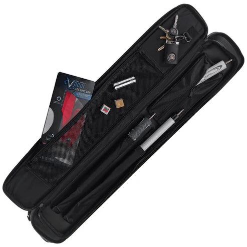 LUCASI  LC748B4 LEATHERETTE 4B 8S SOFT CASE BLACK