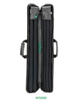 MCDERMOTT BUTTERFLY SOFT CUE CASE BLACK 2B/4S