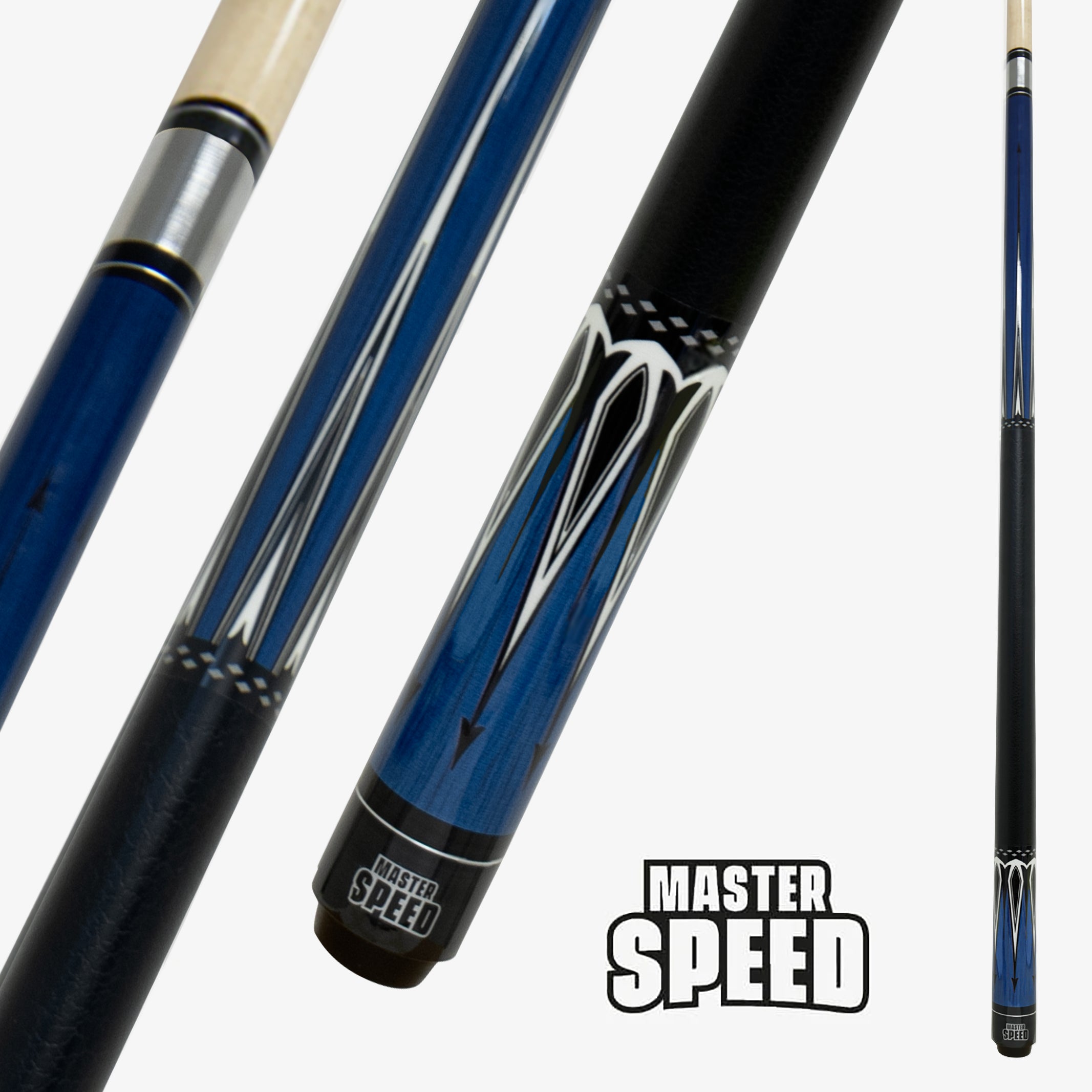 BAGUETTE DE BILLARD MASTER SPEED OL23-3 BLEU 58'' 13MM
