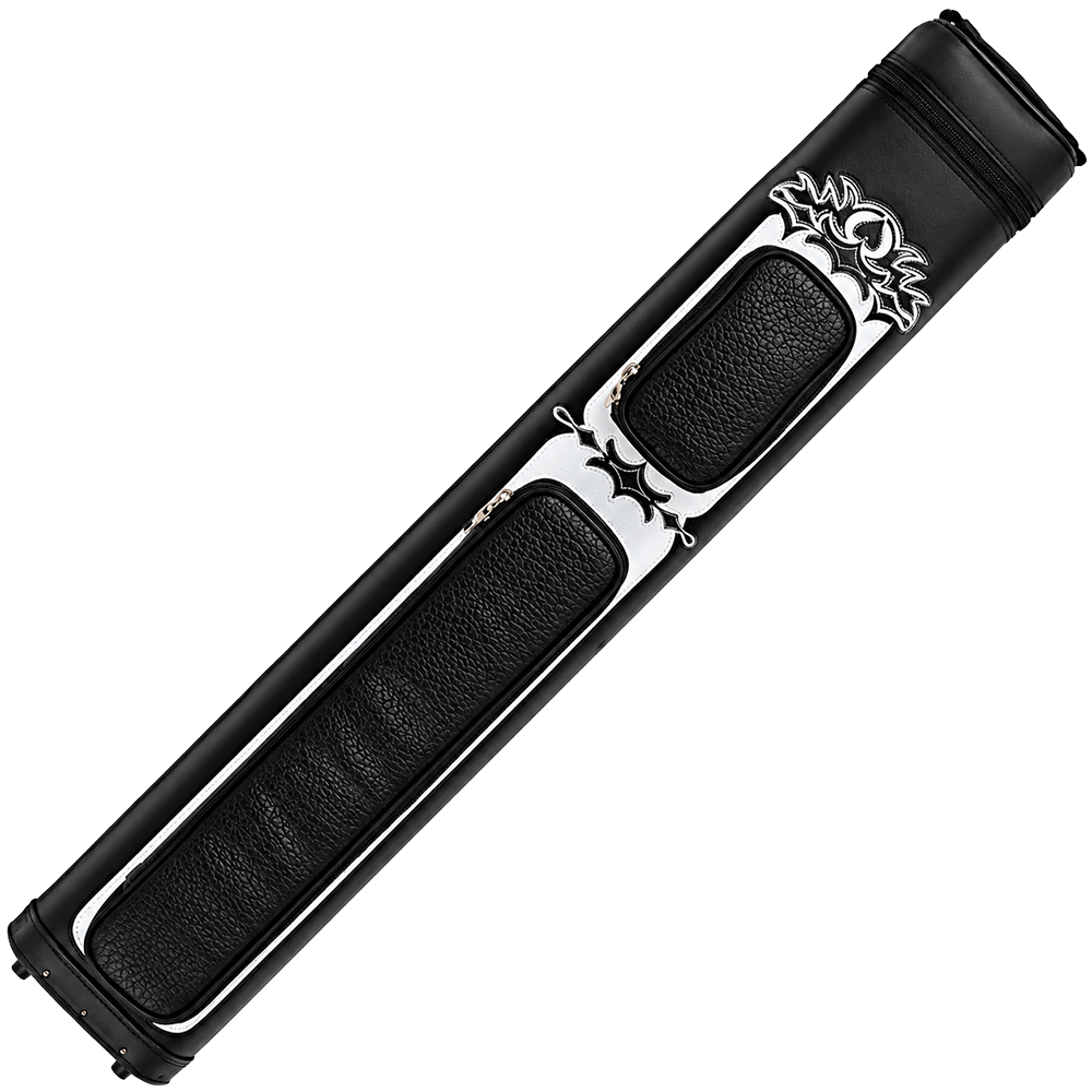 OUTLAW OLB35N 3X5 HARD CUE CASE - BLACK/WHITE - LIMITED EDITION