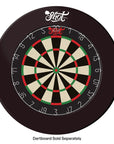 SHOT ONE PIECE DARTBOARD SURROUND - BLACK
