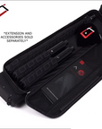 CUETEC PRO LINE NOIR EDITION 2X4 HARD CUE CASE - BLACK - LIMITED EDITION