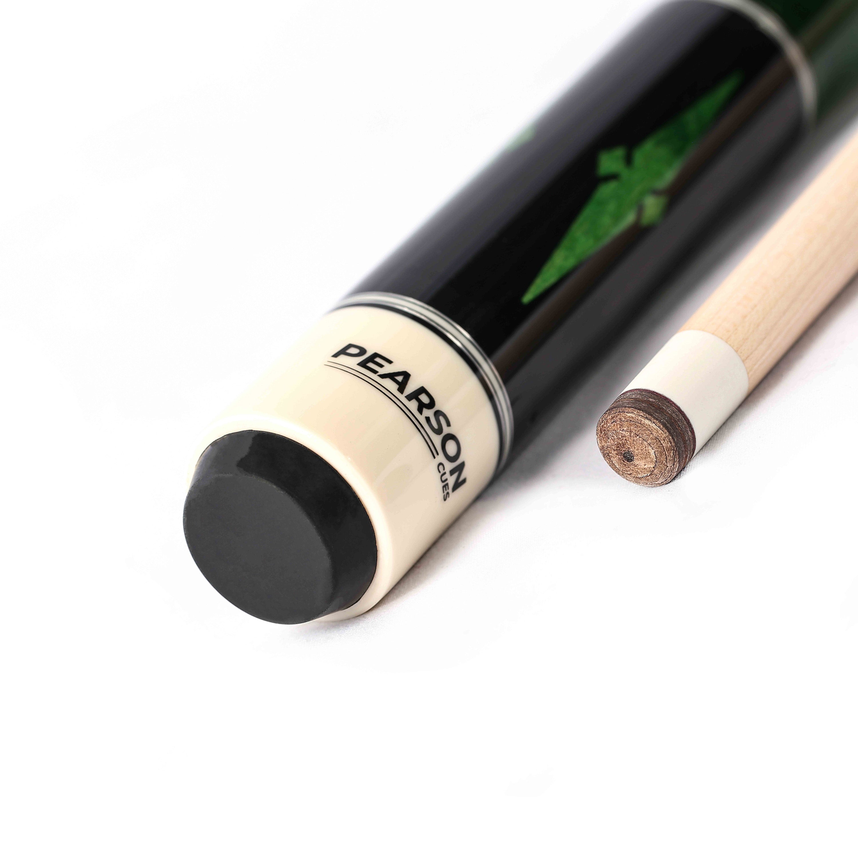 PEARSON POOL CUE PLAYERS SERIES PP-GREEN - CARBON SHAFT NO WRAP 12.5MM