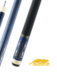 MANCHE DE BAGUETTE DE BILLARD PREDATOR LE AVANT GARDE BLEU AVEC WRAP EN CUIR DE LUXE - ÉDITION LIMITÉE