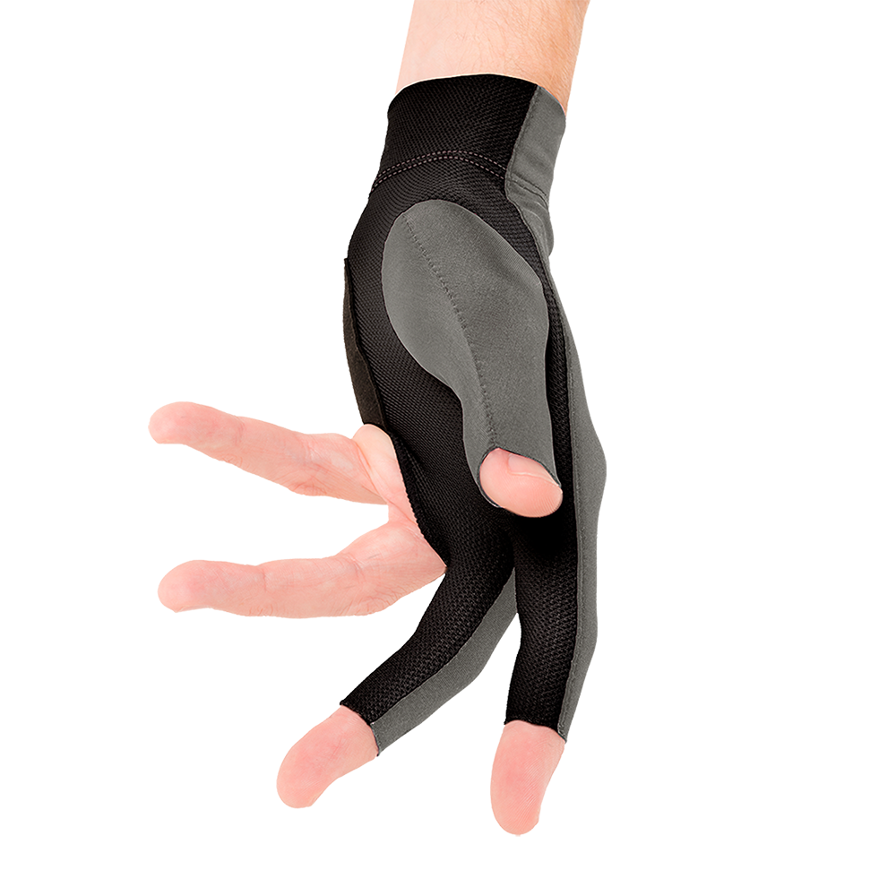 PREDATOR JASMIN OUSCHAN SECOND SKIN PREMIUM FINGERLESS GREY BILLIARD GLOVE