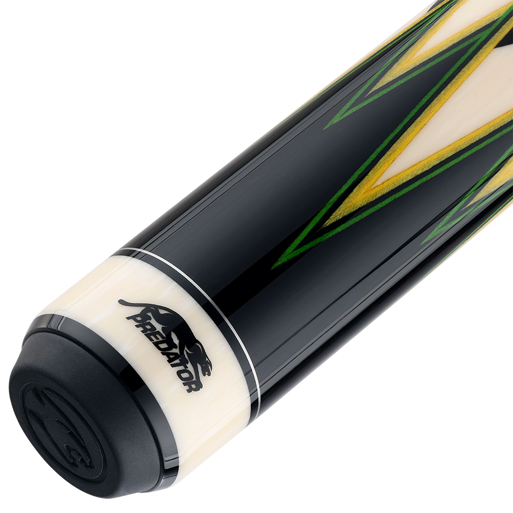 PREDATOR BUTT TRUESPLICE 16 3RD GENERATION GREEN/YELLOW UNI-LOC LEATHER WRAP (SHAFT NON INCLUDED) - LIMITED EDITION