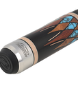 MANCHE PREDATOR VIRTUOSO ÉRABLE/TURQUOISE UNI-LOC GRIP EN CUIR DE LUXE (FLÈCHE NON-INCLUSE_ - ÉDITION LIMITÉE