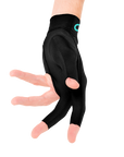 PREDATOR ALBIN OUSCHAN SECOND SKIN BLACK/TEAL BILLIARD GLOVE - LEFT HAND ONLY