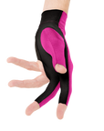 GANT DE BILLARD PREDATOR SECOND SKIN PREMIUM SANS CONCEPTION FERMÉE ROSE/NOIR - MAIN GAUCHE SEULEMENT