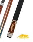 PREDATOR BUTT VIRTUOSO UNI-LOC LEATHER LUX WRAP COCOBOLO MAPLE (SHAFT NOT INCLUDED) - LIMTED EDITION