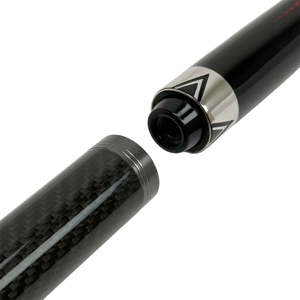 EXTENSION POISON NOIRE EN FIBRE DE CARBONE POUR BAGUETTES POISON - 8.5PO