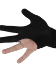 PREDATOR SECOND SKIN PREMIUM CLOSED FINGERS BLACK/YELLOW BILLIARD GLOVE - LEFT HAND ONLY