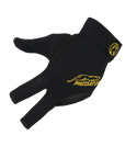 PREDATOR SECOND SKIN PREMIUM CLOSED THUMB BLACK/YELLOW BILLIARD GLOVE - LEFT HAND ONLY