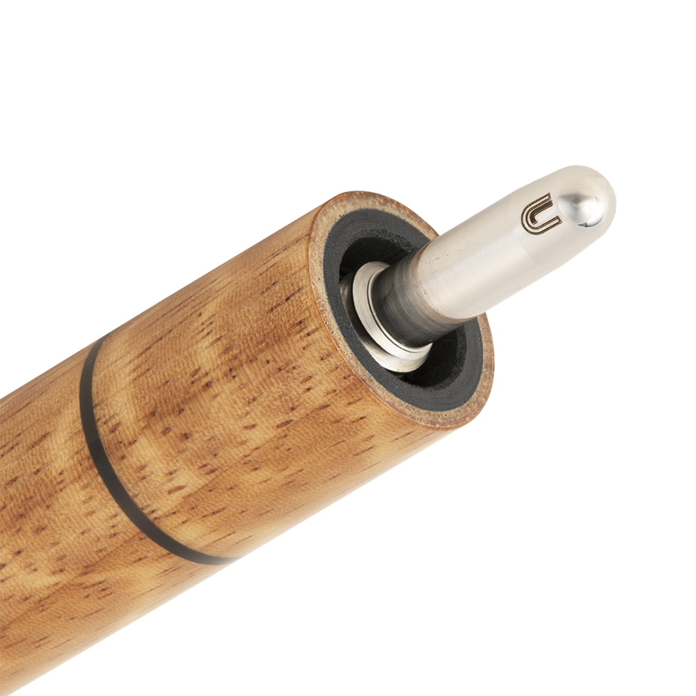 PREDATOR BUTT SP2 ADVENTURA API2 BLACK/APITONG WOOD UNI-LOC LEATHER LUXE WRAP (SHAFT NON INCLUDED)- LIMITED EDITION