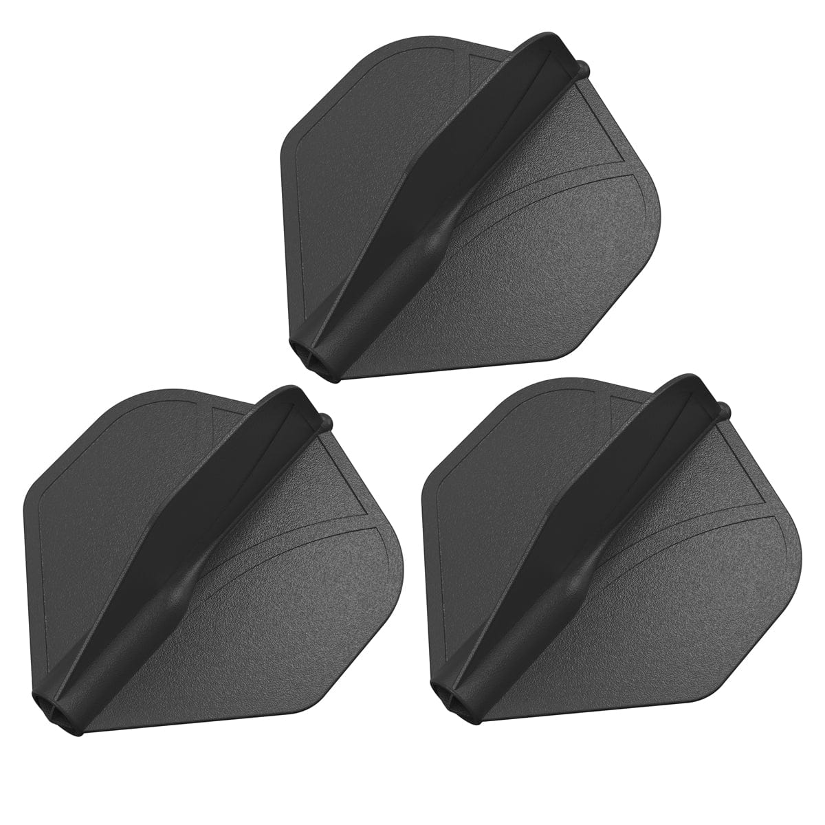 ENSEMBLE DE 3 PLUMES DE DARDS SHOT MOULÉES AIRFOIL STANDARD