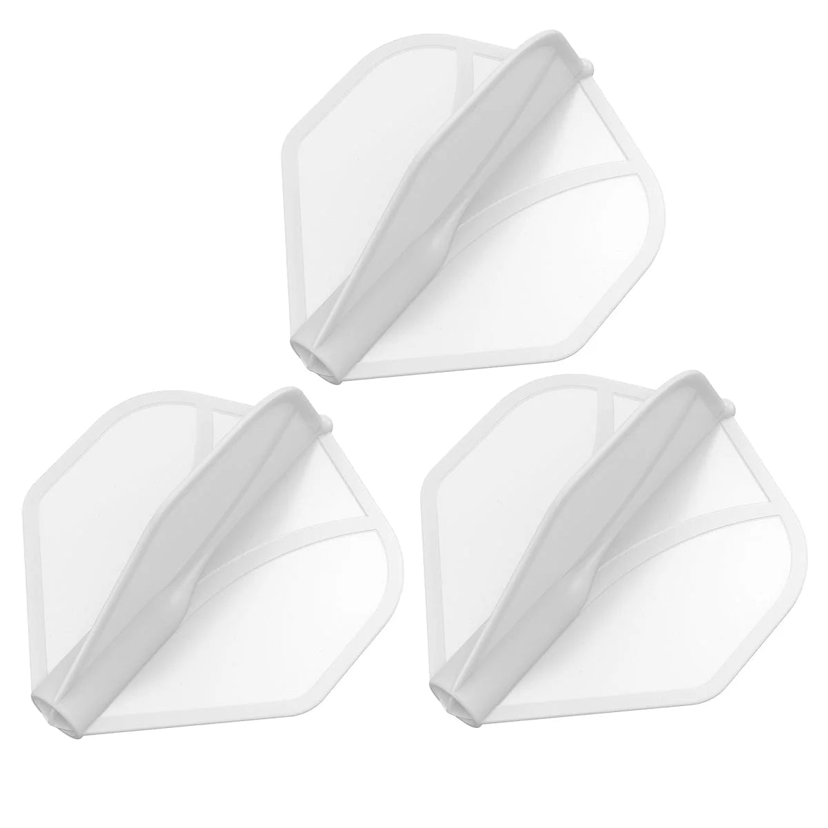 ENSEMBLE DE 3 PLUMES DE DARDS SHOT MOULÉES AIRFOIL STANDARD