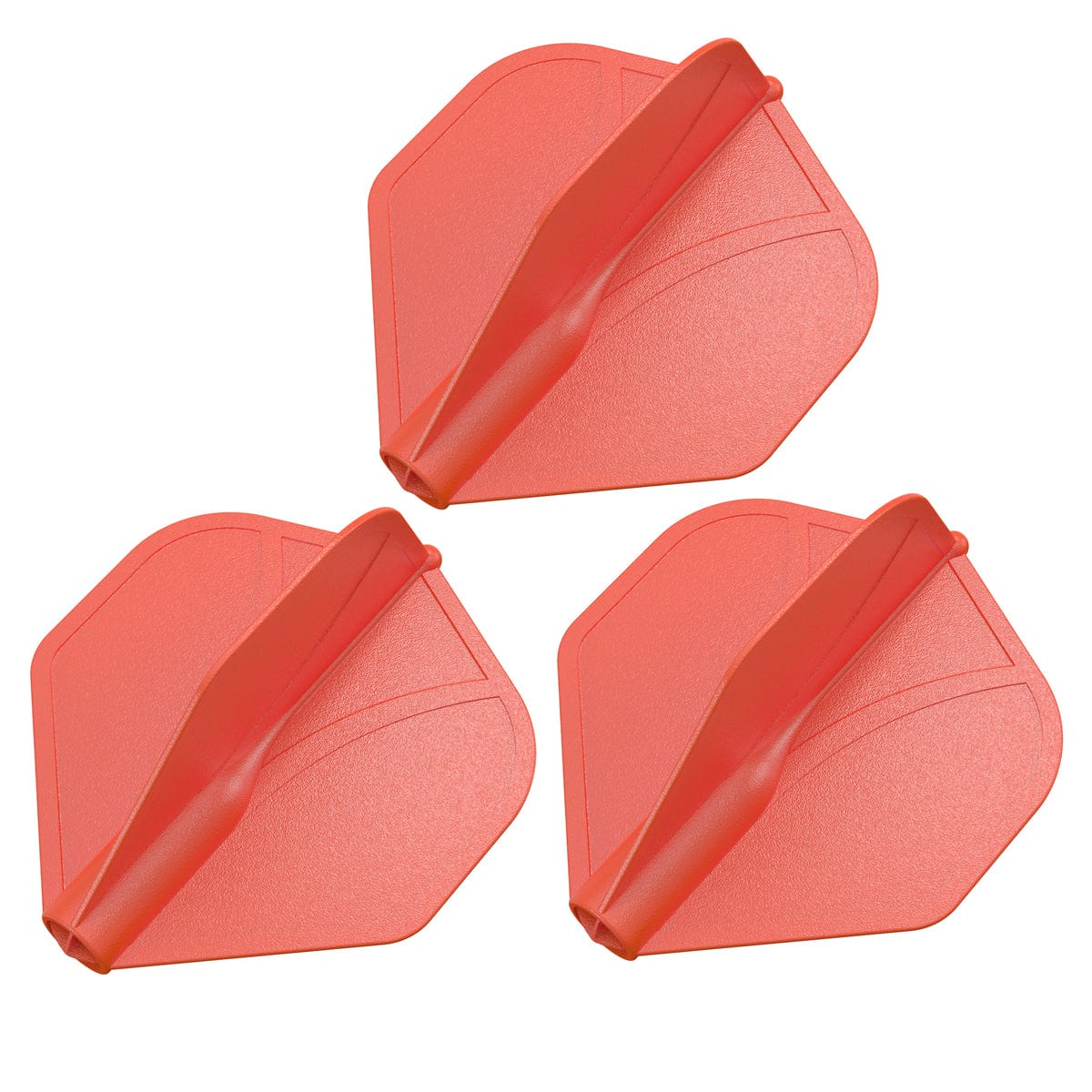 ENSEMBLE DE 3 PLUMES DE DARDS SHOT MOULÉES AIRFOIL STANDARD