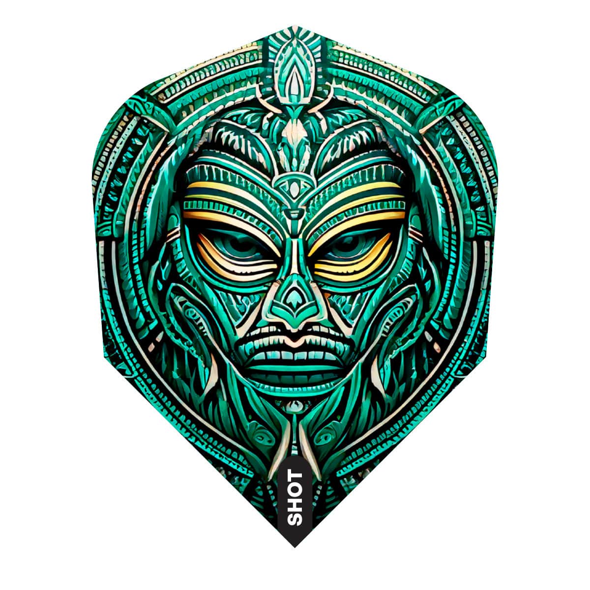 SHOT TRIBAL WEAPON TOKI DART FLIGHT SET - SMALL STANDARD
