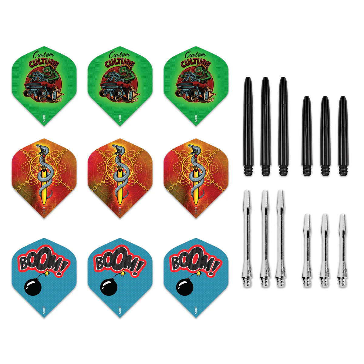 SHOT TRIBAL DART KIT