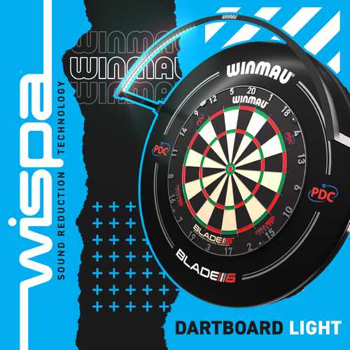 WINMAU® WISPA DARTBOARD LIGHT