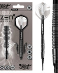 SHOT ZEN SATORI SOFT TIP DART SET - 90% TUNGSTEN BARRELS