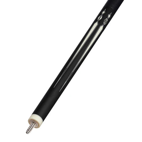 BAGUETTE DE BILLARD PLAYERS ENERGY NOIR ET BLANC AVEC GRIP EN LIN 13MM 19OZ