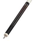 PLAYERS ENERGY POOL CUE WHITE AND BLACK NO WRAP 13MM 19OZ